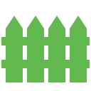 Fences, gates and sheds painting icon